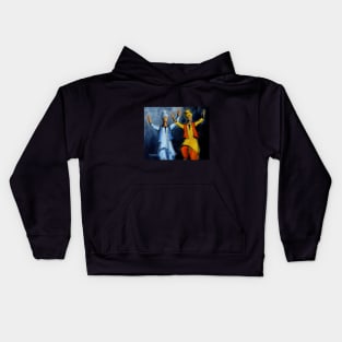 Bhangra dancers Kids Hoodie